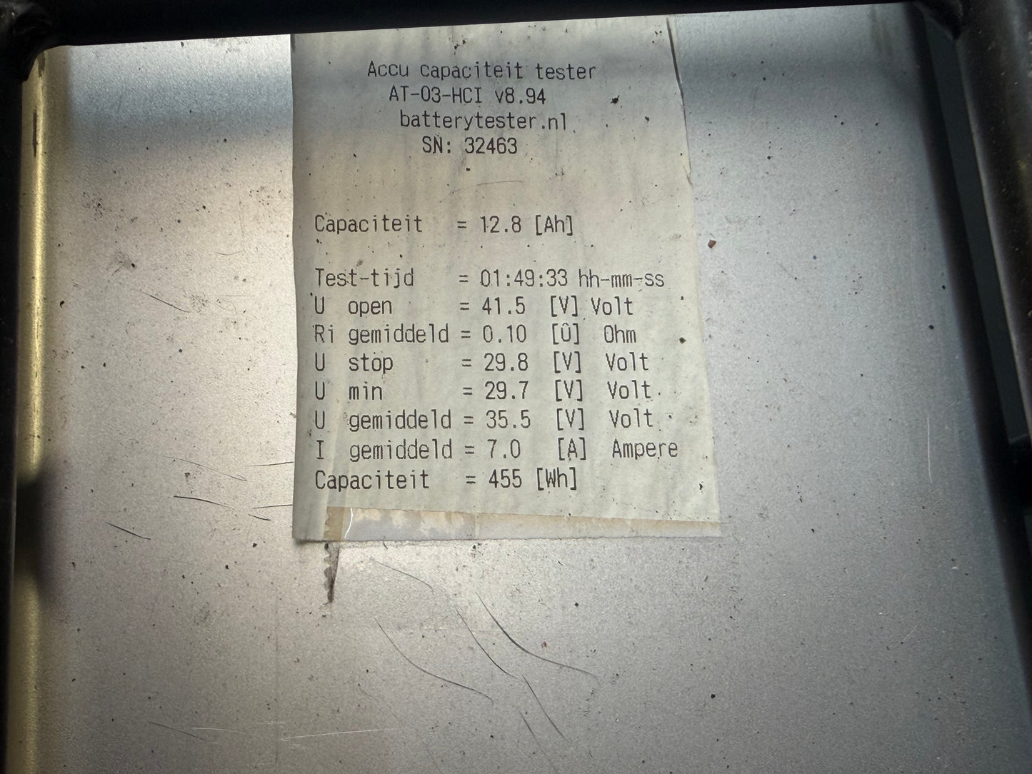 Sparta F8E met krachtige accu