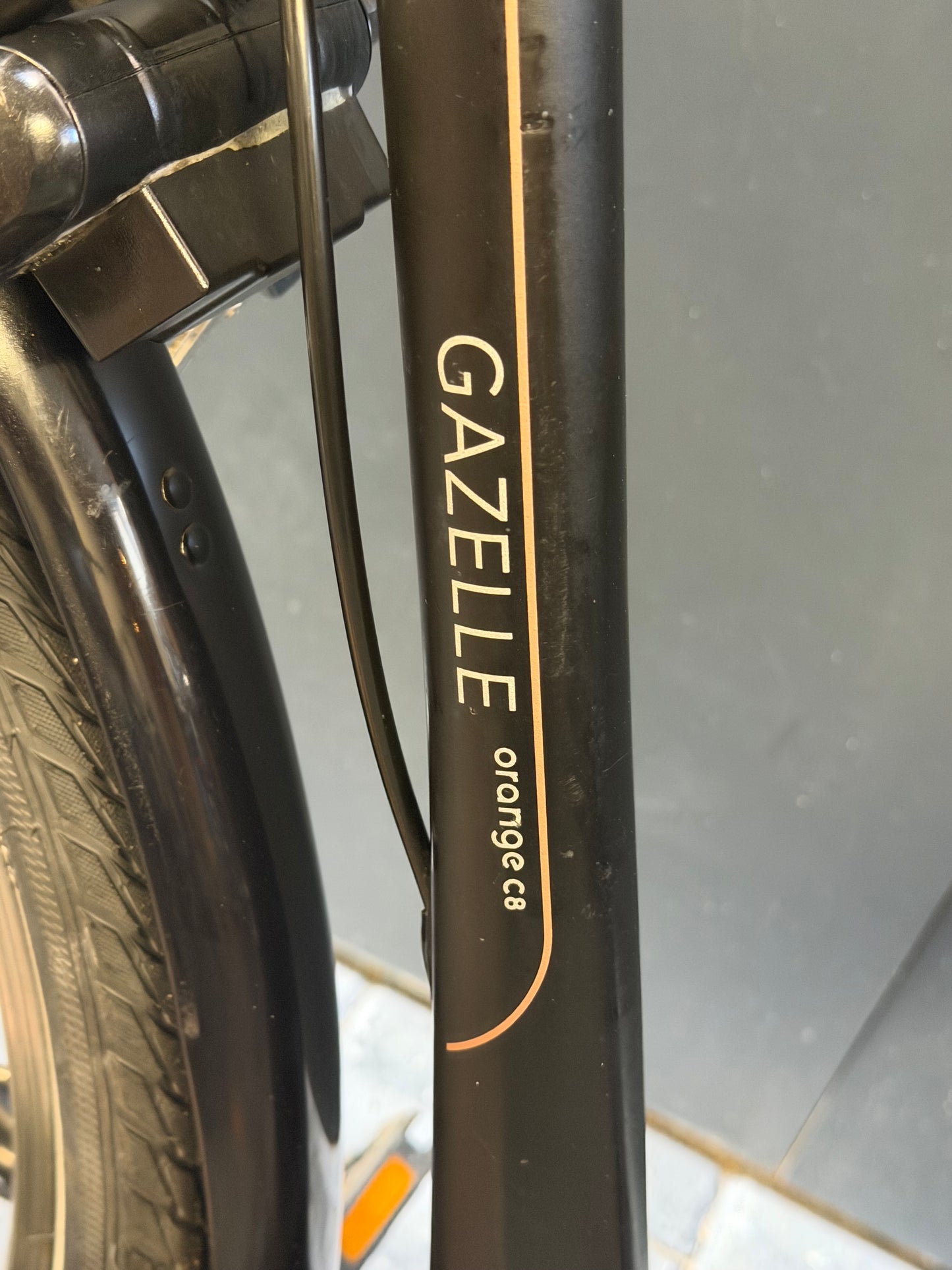 Gazelle Orange C8 HMB zwart