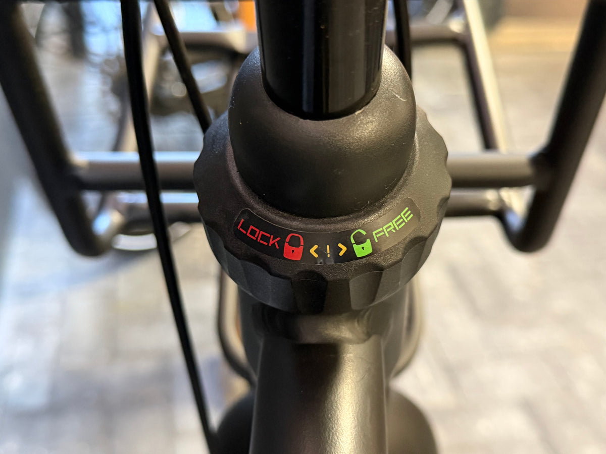 Stella Forte – Elektrische Transportfiets | Mat Zwart | Framemaat 57cm