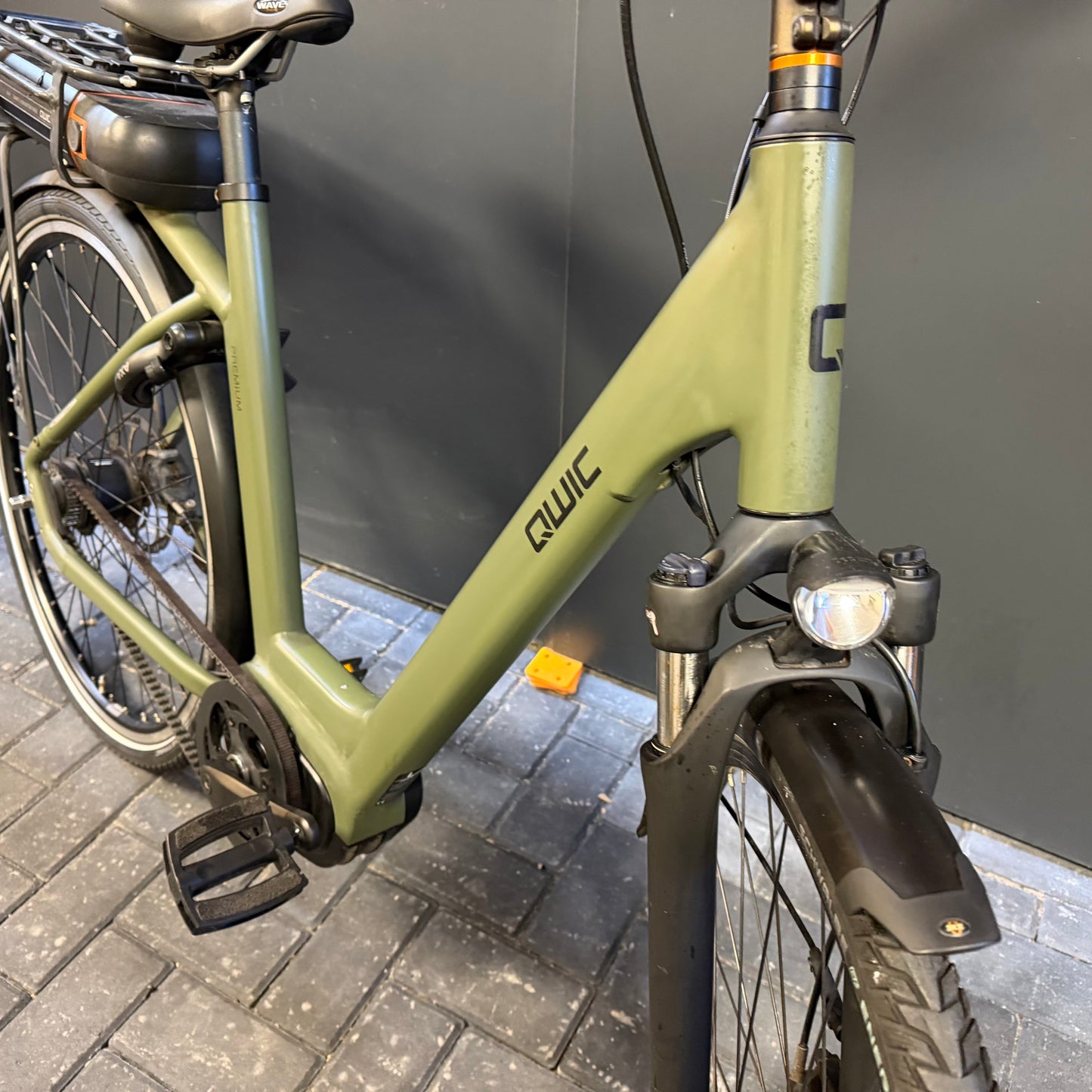 Snelle Qwic e-bike met belt aandrijving!
