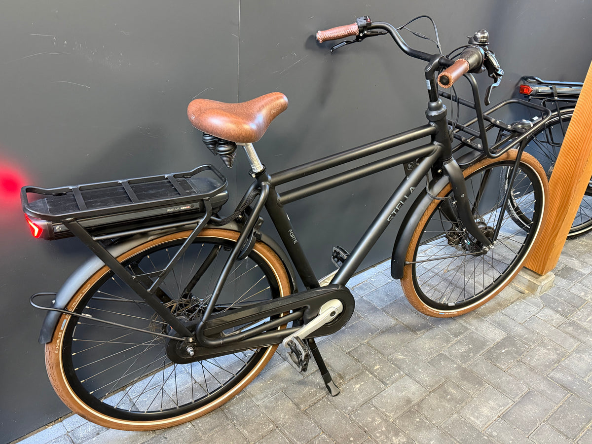 Stella Forte – Elektrische Transportfiets | Mat Zwart | Framemaat 57cm