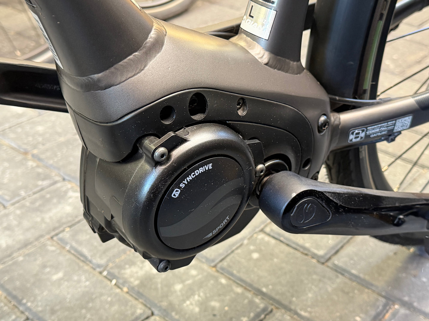 Giant Prime + Yamaha Syncdrive sport Middenmotor