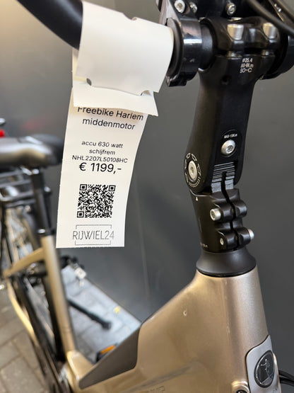 Freebike Harlem met geïntegreerde 630 Wh accu