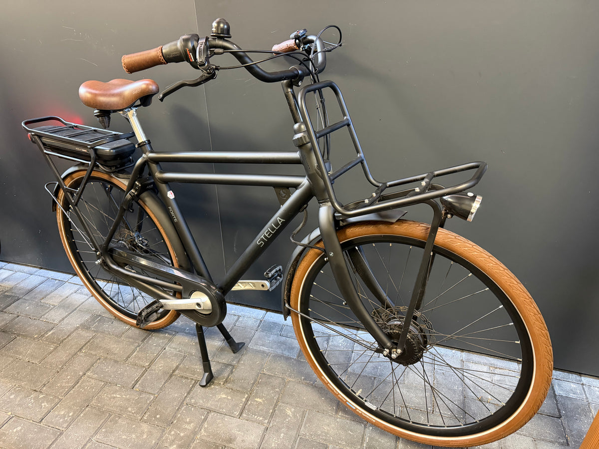 Stella Forte – Elektrische Transportfiets | Mat Zwart | Framemaat 57cm