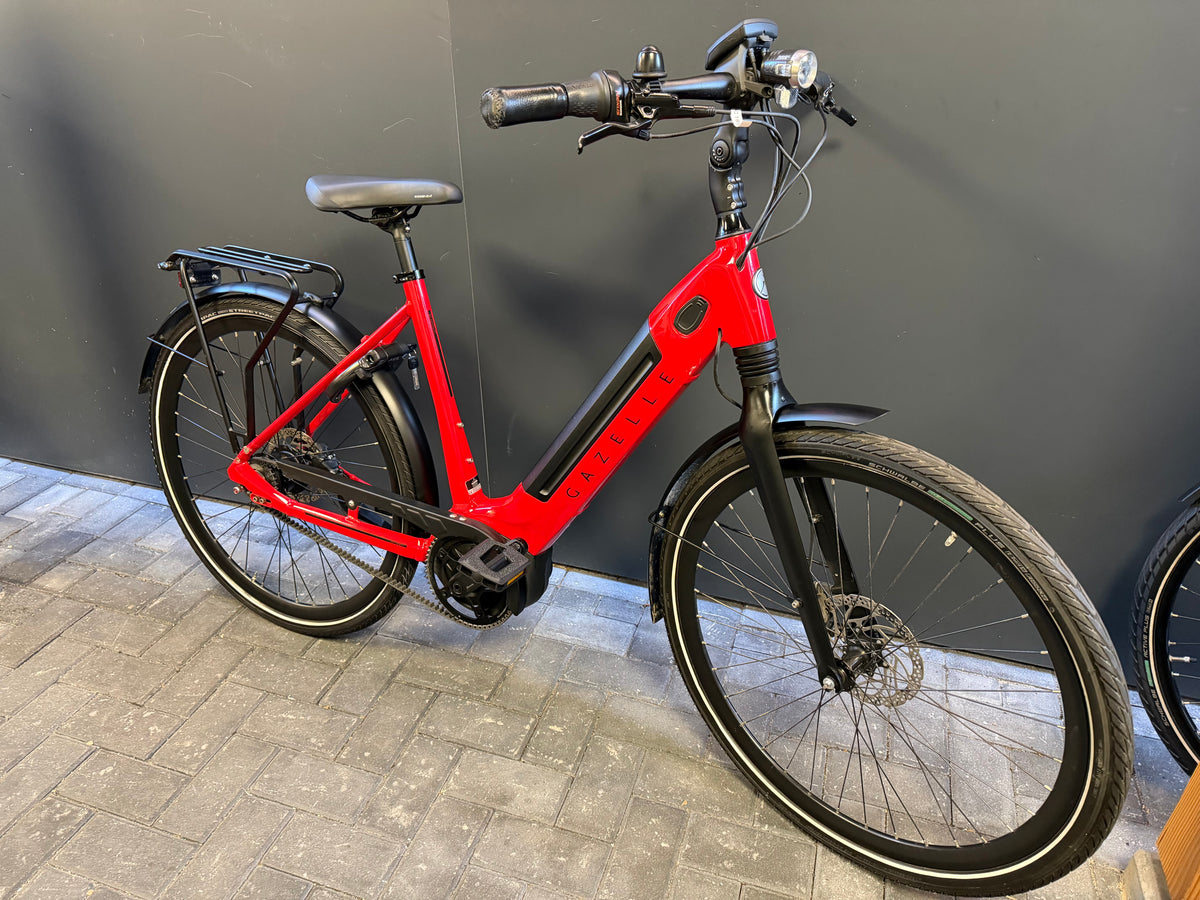 Gazelle Ultimate C8+ Belt 2022 – Snelle E-bike | Rood | 53cm